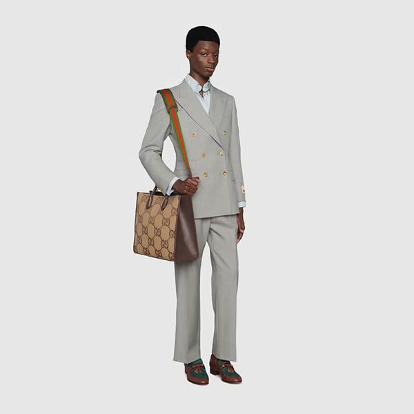 希少！★グッチ スーパーコピー★ GGジャンボ付きショッピングバッグ 678839UKMDG2570